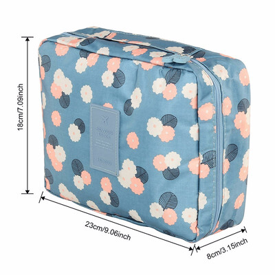 

Outdoor Toiletry Bag Multifunction Cosmetic Bag Portable Makeup Pouch Waterproof