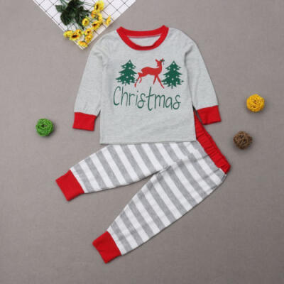 

AU Kids Adult Family Matching Christmas Pajamas Sets Sleepwear Nightwear Pyjamas