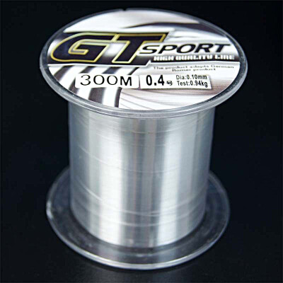 

300M Nylon Line Monofilamento Clear Super Strong GT Sport