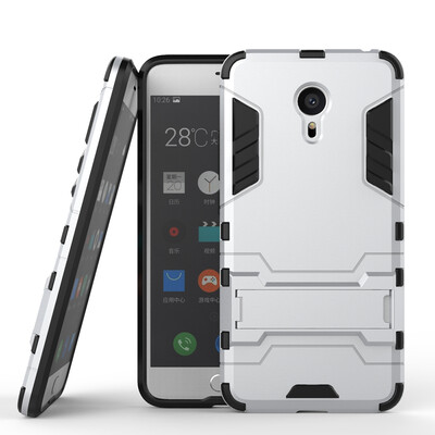 

MOONCASE Meizu Pro 6 Съемная 2 в 1 Гибрид Броня Корпус двухслойный Противоударно крышка Крышка со встроенным Kickstand для Meizu Pro 6