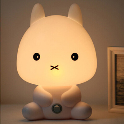 

Rechargeable Cute Night Sleeping Lamp Kids Bedroom Lamp Baby Room Cartoon Light Gifts USEU Plug