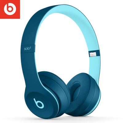 

Beats Solo 3 Wireless On-Ear Headphones With Mic Fast Charging Professional Activate Siri Noise Cancellation 40hrs battery Adjusta