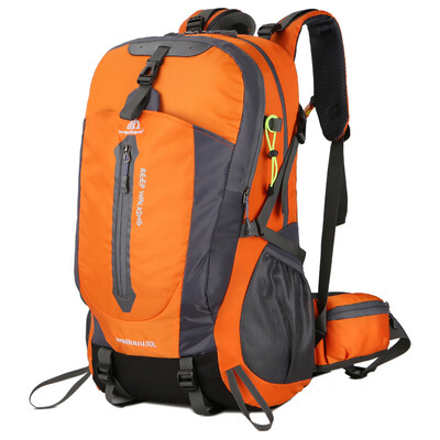 

Romacci 50L Water Resistant Hiking Travel Backpack Laptop Daypack with Rain Cover Outdoor Camping Trekking Climbing Backpack for