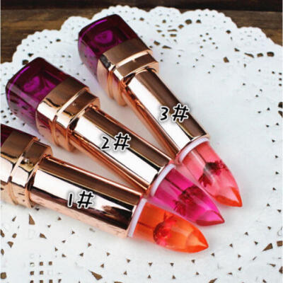 

Lip Gloss Color Changing Flower Jelly Beauty Lipstick Moisturizing Long Lasting