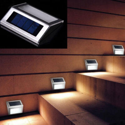 

LED Solar Power PIR Motion Sensor Wall Light Outdoor Garden Waterproof Lamp