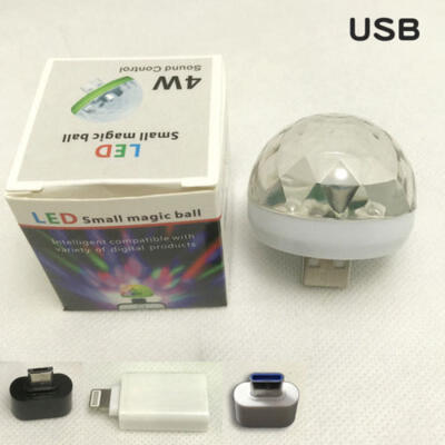 

USB Mini LED Night Light Color Changed by Sound Music Magic Lights LED Mushroom