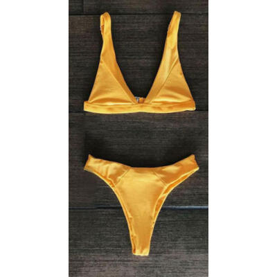 

Women Swimwear Bikini Tops Swimsuit Ladies Push-up Bra Beachwear One-Piece