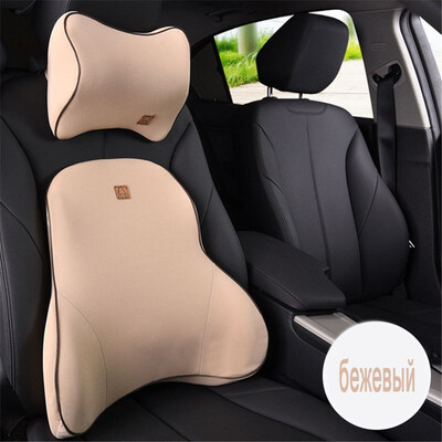 

Car neck pillow pillow Car headrest space memory cotton Four seasons universal car parts