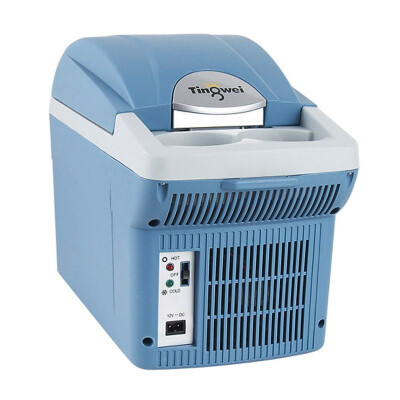 

Tingwei CB-08B (6L blue) car refrigerator semiconductor cold box mini refrigerator cosmetics case (gift ice bag × 2