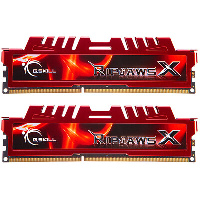 

GSkill Ripjaws X Series DDR3 1600 Frequency 16G 8G × 2 Set Desktop Memory