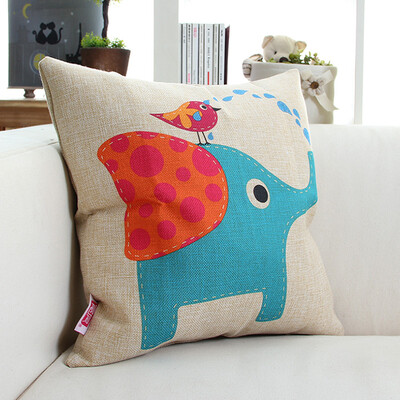 

Rich home FOOJO cartoon fun pillow office nap sofa sofa waist cushion
