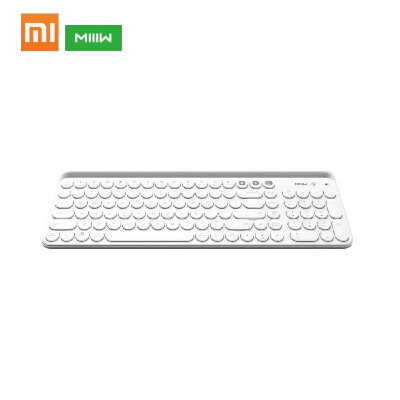 

Xiaomi MIIIW BT Dual Mode Keyboard 24GHz Wireless Connection 10m Available 104 Keys Multi System Compatible Smart Home For Window