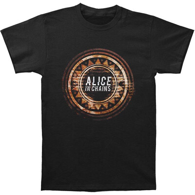 

Alice In Chains Mens Circle T-Shirt Black