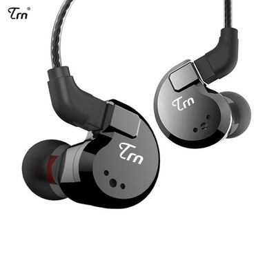 

TRN V80 2BA2DD Hybrid Metal In Ear Earphone IEM HIFI DJ Monito Running Sport Earphone Earplug Headset 2Pin Detachable Cable