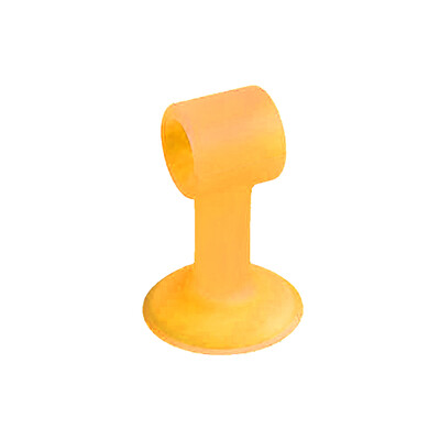 

Self Adhesive Wall Protector Door Handle Crash Pad Bumper Guard Rubber Stopper White&Circular Hole