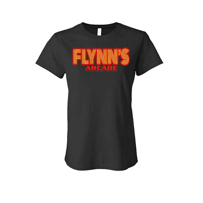 

Flynns Arcade - Movie Retro Novelty 80s - Ladies Cotton T-Shirt