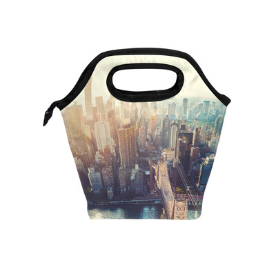 

Lunch Bag Tote Bag Modern City Travel Picnic Organizer Lunch Holder Handbags Lunch Bag Box for Office