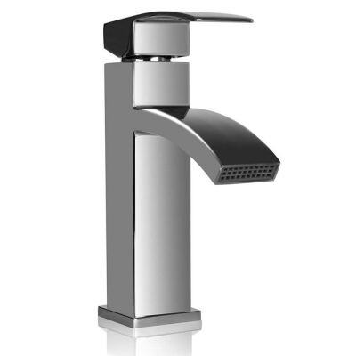 

UpperX Waterfall Basin Sink Taps Mixer Tap Monobloc Single Handle Faucet Bathroom