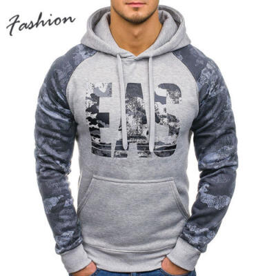 

Fashion New Men Outwear Sweater Winter Hoodies Warm Coat Slim Hooded Sweatshirts