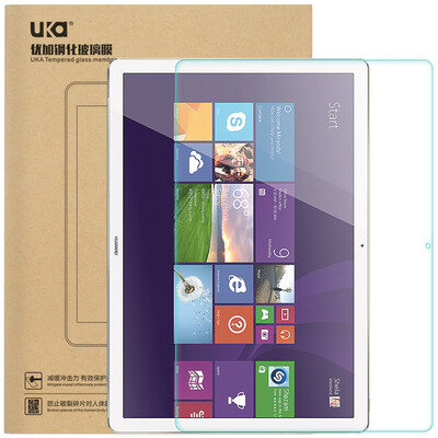 

U-Canada matebook tempered film 12-inch flat-panel notebook explosion-proof glass film protective film arc