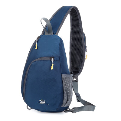 

Outdoor Sling Bag Nylon Crossbody Backpack Men Women Causal Chest Triangle Bag Cycling Chest Pack