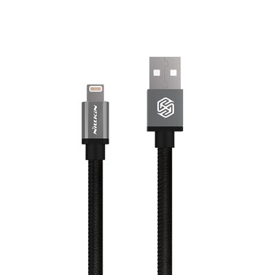 

Nelson (NILLKIN) MFI сертифицировал кабель для передачи данных / зарядки Apple для iPhone6s plus / iPad mini / Lightning interface black