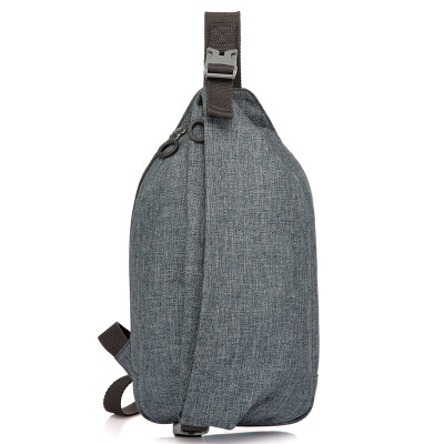 

【Jingdong Supermarket】 Outdoor Master (YESO) Breastplate Men's Leisure Messenger Bag Men's Waterproof Shoulder Bag 13037 Blue Gray Trumpet