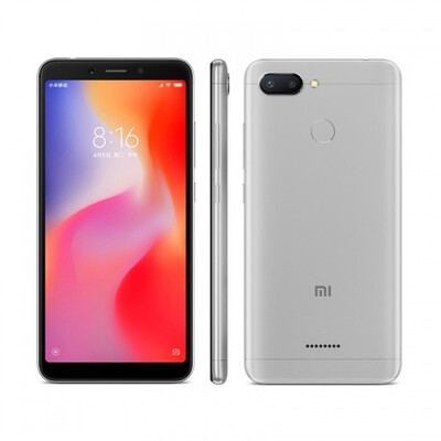 

Original Xiaomi Redmi 6 3GB 32GB Mobile Phone Helio P22 Octa Core 12MP5MP Dual Cameras 545" 189 Full Screen