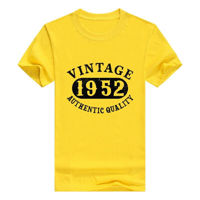 

1952 Vintage 66 Years Old 66th B-Day Birthday Gift Mens T-Shirt