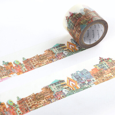 

Kinbor hand&paper tape 40mm 10m hand account decorative stationery tape Jincheng story DTB64004-1