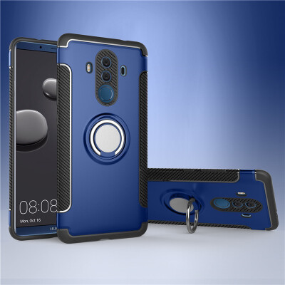 

Fivice Huawei Mate 10 Pro case PC metal ring shell magnetic car bracket TPU phone case