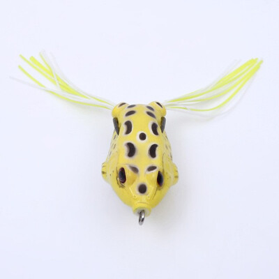 

2PC soft tube bait japan plastic fishing lures frog lure treble hooks Topwater ray frog 65CM 14g artificial soft bait