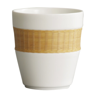 

Guibao Mark Cup Bamboo Paper Safe Series Изоляция из ротанга Креативная простая чашка для кофе Пара Кубок для воды Кубок для молока (высокий бамбук)