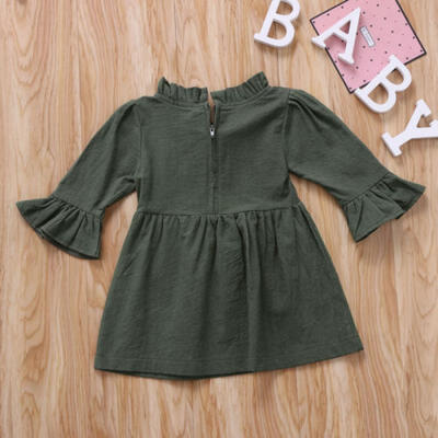 

AU Stock Girls Autumn Party Outfit Kids Winter Long Sleeve Princess Tutu Dress