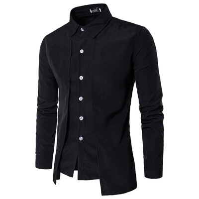 

Fashion Mens Luxury Casual Stylish Slim Fit Long Sleeve Casual Dress Shirts Tops
