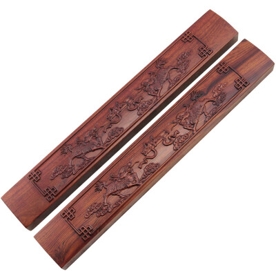 

Fen Shang wf-zc-143 Wenfangsibao town paper red red Kirin town ruled red gems painting painting ruler