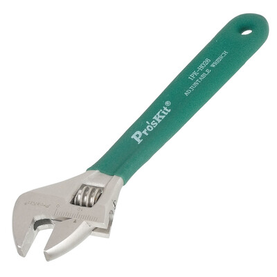 

Proskit 1PK-H026 6" Dip Handle Titanium Non-Slip Adjustable Wrench 150mm
