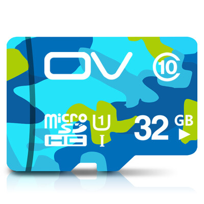 

OV 32G TF Memory Card for Mobile Phone Tablet Laptop Camouflage Colors