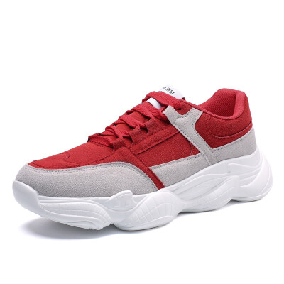 

Mens Shoes Fashion Sports Shoes Breathable Running Shoes Casual Sneakers Shoes For Men Black White Red Grey Size 39-44