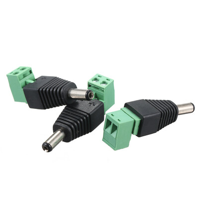 

DC 55mm21mm Female Male Power Plug Adapter Monitor Weld-free Plug Socket DC-G025pcsDC-G035pcs