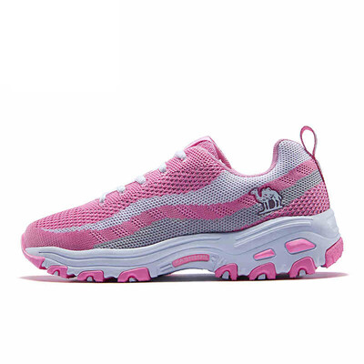

Camel CAMEL sports shoes womens mesh platform shoes retro shoes trend sports shoes A83600603 pink white 39