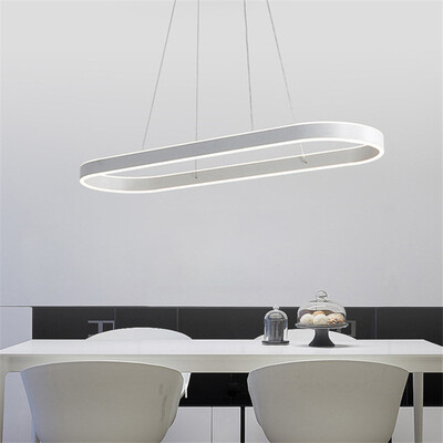 

Baycheer HL482191 88CM White Light Acrylic Round LED Office Chandelier
