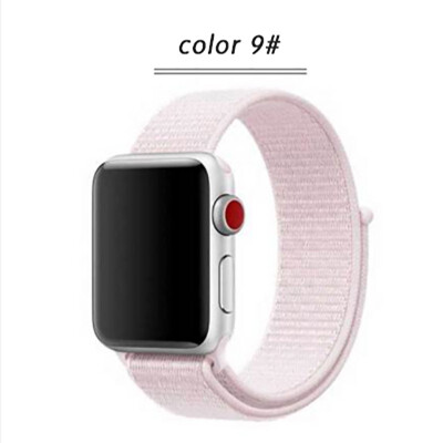 

Kebbit Nylon Sport Band for Apple Watch Series 4 3 2 1 38MM 42mm 40MM 44mm Soft Breathable Watch Strap Colorful iWatch Bands