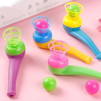 

Outdoor Fun Sports Entertainment Toys For Children Blowing Plastic Pipe Balls Balance Training Learning Educational