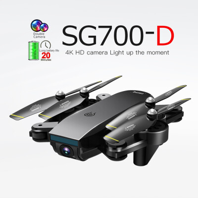 

GoolRC SG700-D FPV RC Drone with Camera 4K HD Wide Angle Optical Flow Positioning Follow Me Altitude Hold Quadcopter