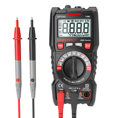

HABOTEST HT113C Multimeter Automatic Range Digital Multimeter Capacitance Frequency Measurement