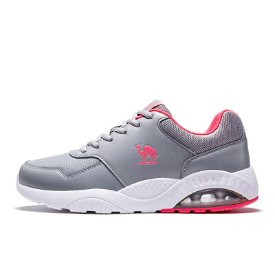 

Camel CAMEL sneakers men&women lightweight breathable running shoes lovers shoes cushioning cushion running shoes A83318640 female models gray leather 37
