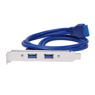 

Sanba (SANBAO) SU-B20P USB3.0 задняя перегородка высокоскоростная передача с медным разъемом и синяя розетка