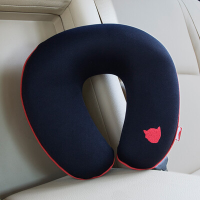 

Iron arm Astro Boy car headrest neck pillow four seasons car memory cotton U-shaped pillow airplane travel nap pillow neck lunch break pillow pillow single JYJZ-01 upgrade brown