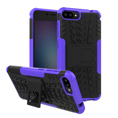 

Fivice Zenfone4 ​​max 52 inch ZC520KL Case TPU anti-fall tire pattern back clip bracket phone case
